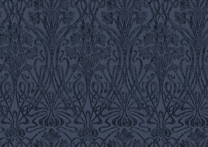 Tiverton, Indigo - Made to Measure Curtains - Image 8